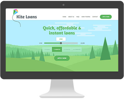 Screenshot of Kite Loans