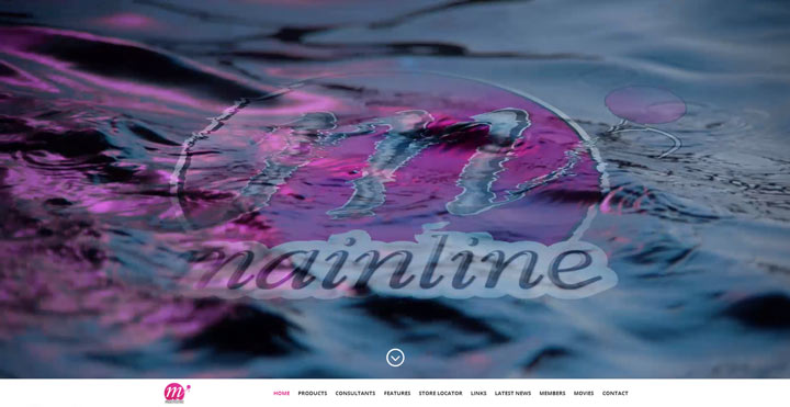 Mainline Baits Website showing good use of stock imagery and high resolution photographs