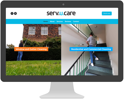 Screenshot of servUcare