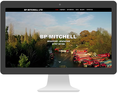 Screenshot of BP Mitchell