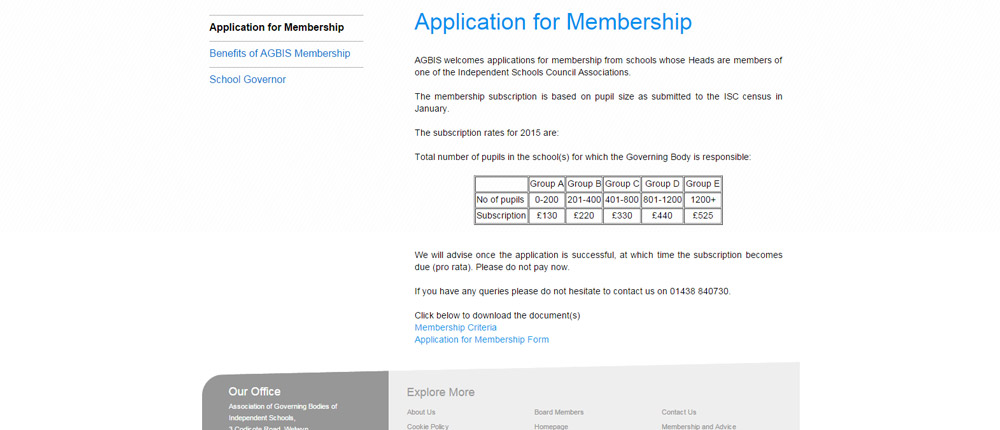 membership application  screenshot  membership application  screenshot