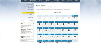 hertford town fc events calendar  screenshot