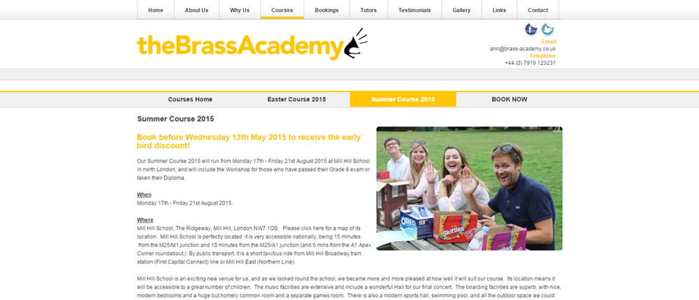 brass academy summer course  screenshot brass academy summer course  screenshot