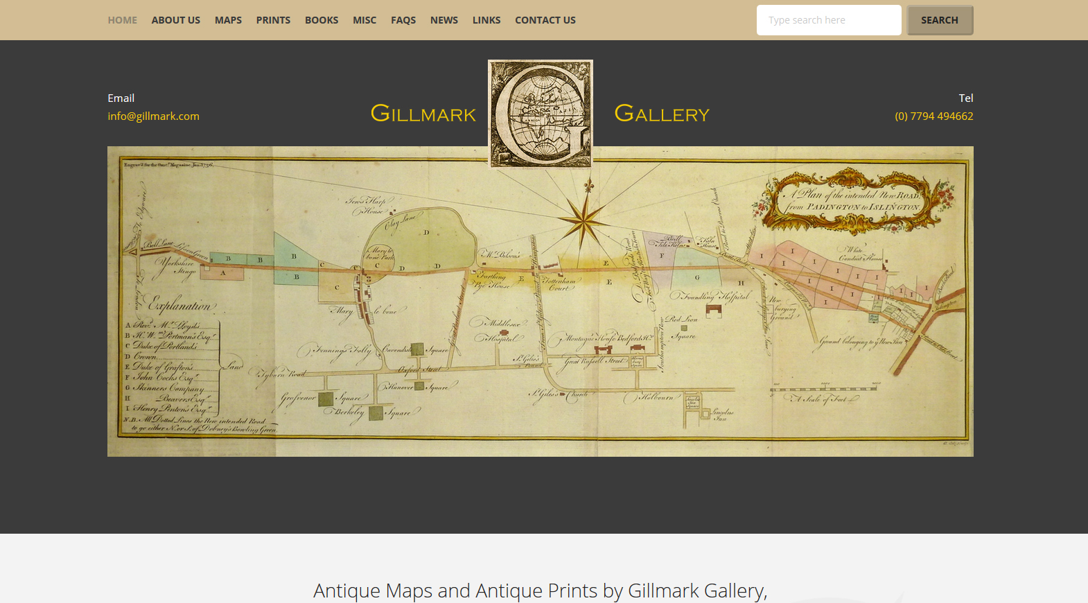  home page e commerce screenshot