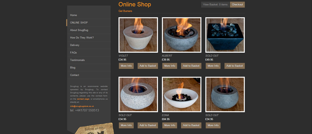  shop products e commerce screenshot
